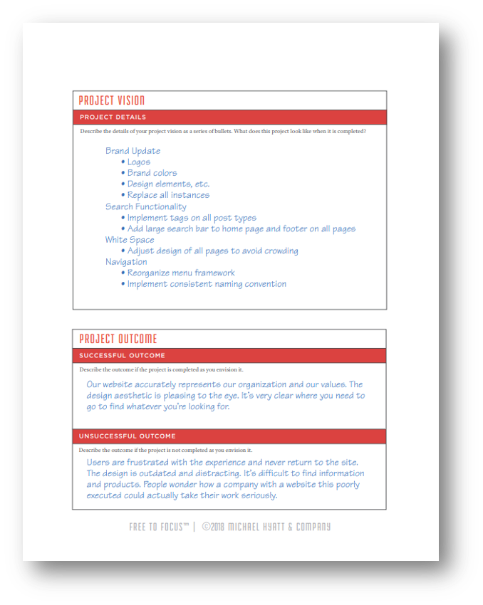 Exercise: Project Vision Caster