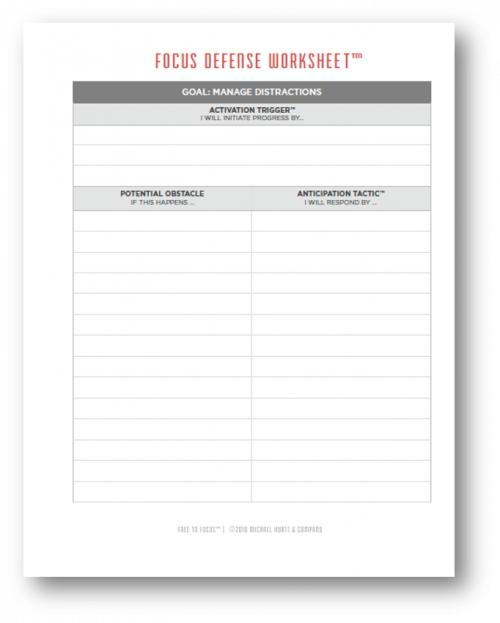 Exercise: A Plan to Minimize Disruptions